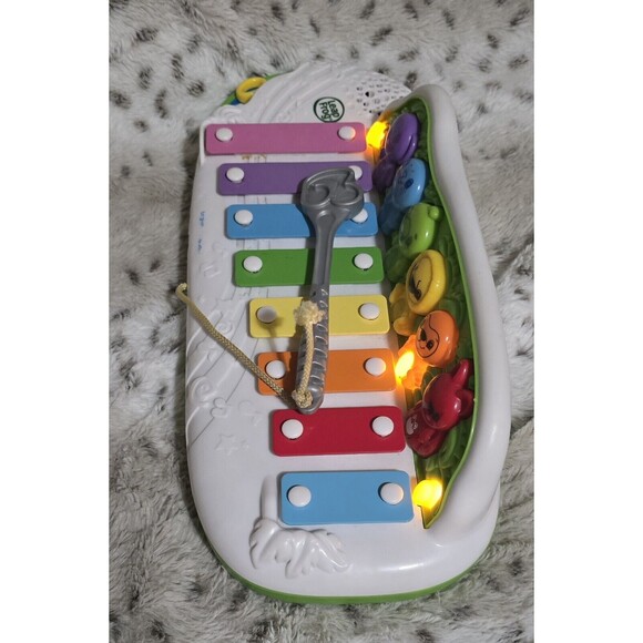 Leapfrog Learn And Groove Xylophone Zoo Musical English & Spanish Child's Toy - Picture 4 of 7